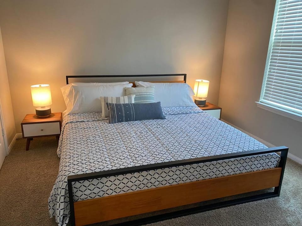 Spring Cheerful Modern 2 king Long-term Apartment in Houston