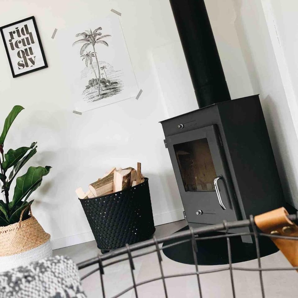 Cozy cottage with nice wood stove and veranda House in Putten