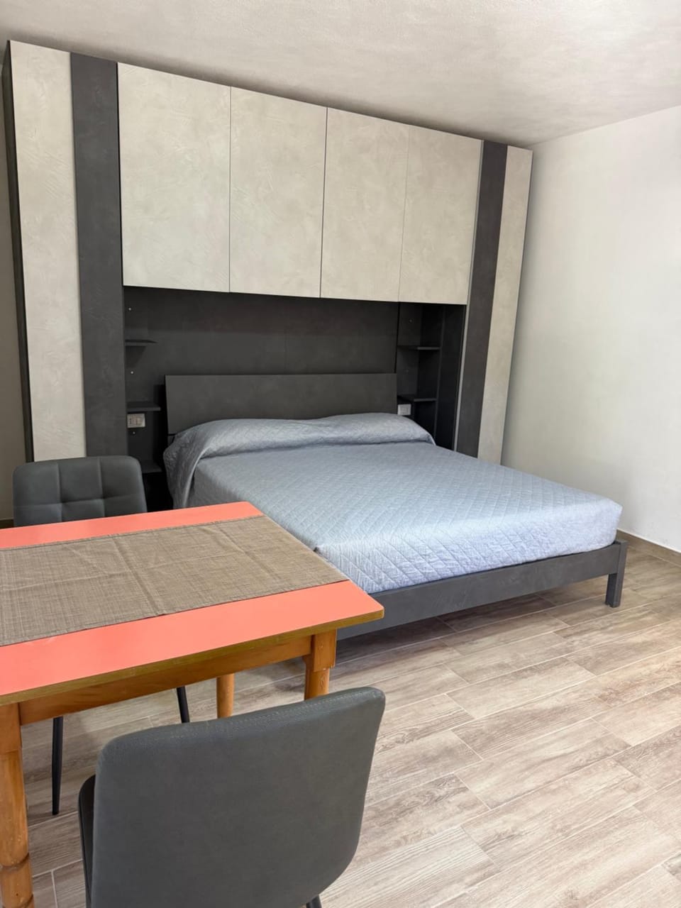 Bed, Living room, Photo of the whole room, Bedroom