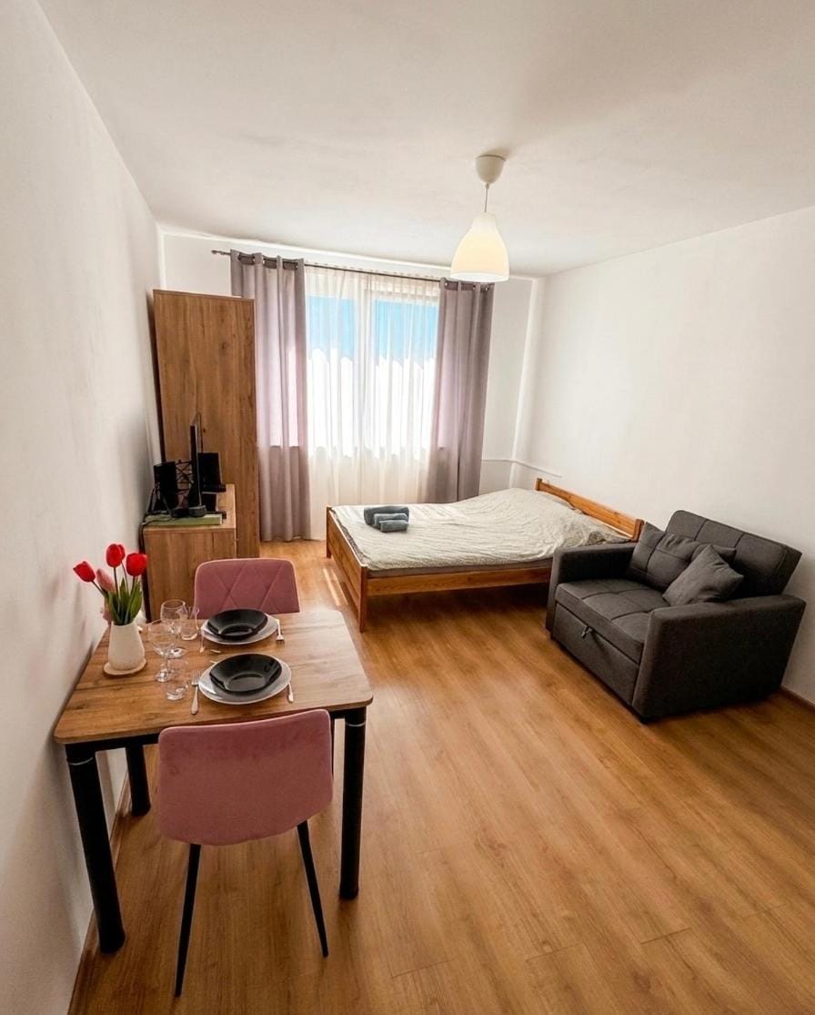 Bed, Living room, Photo of the whole room, Seating area, Dining area, Bedroom