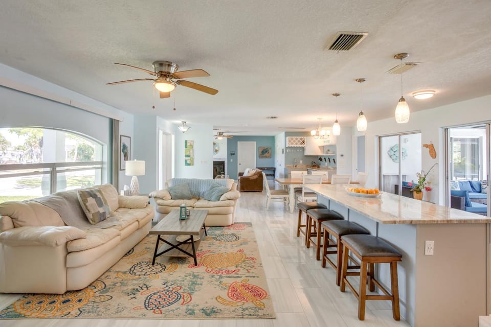 2 Mi to Beach: Canal-Front Home in Cape Coral! House in Cape Coral