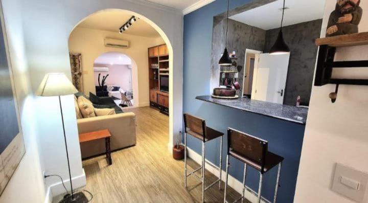 Apto 3 quartos - Copacabana Beach Garden Apartment in Rio de Janeiro