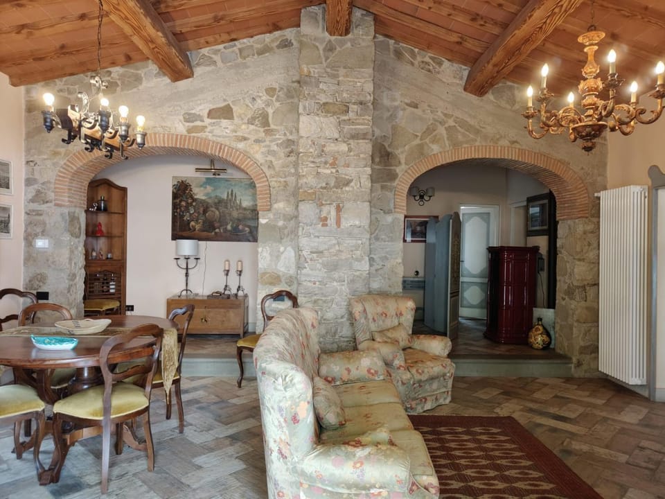 Living room, Seating area, Dining area
