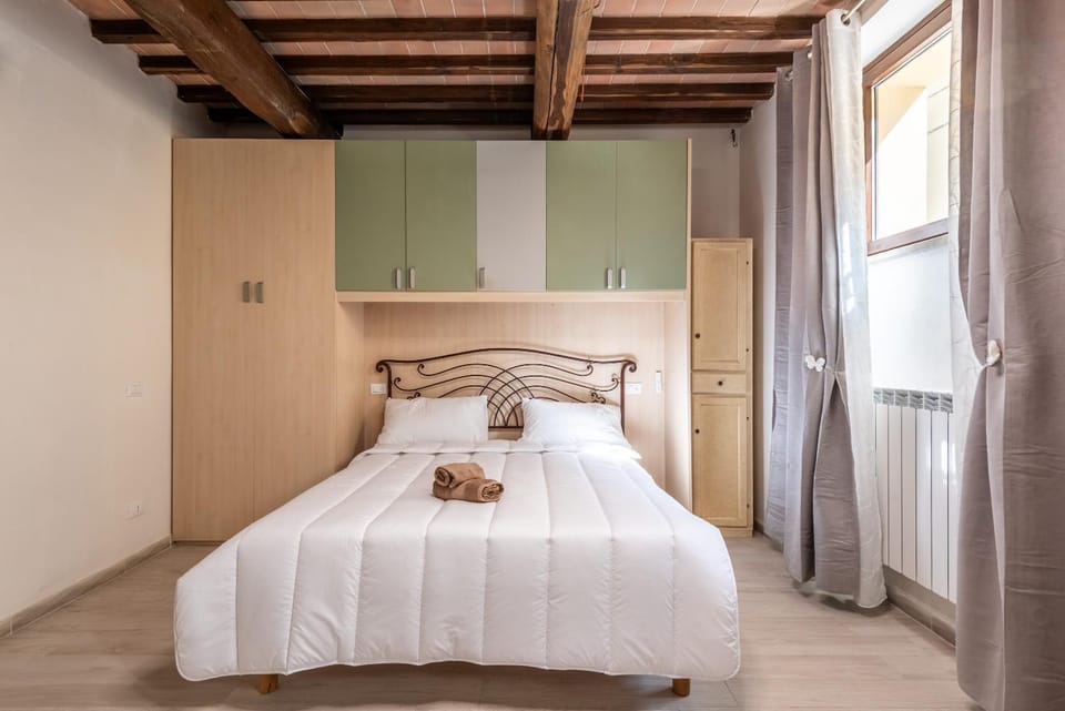 Property building, Living room, Bedroom