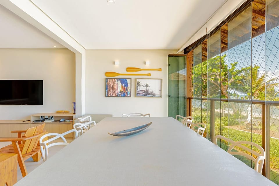 Dining area, Garden view, Sea view