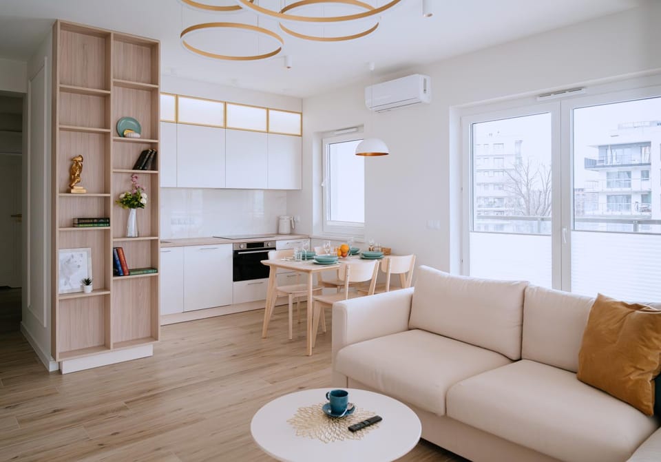 Kitchen or kitchenette, Living room