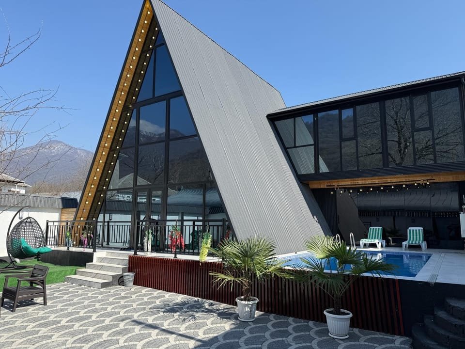 Property building, Spring, Day