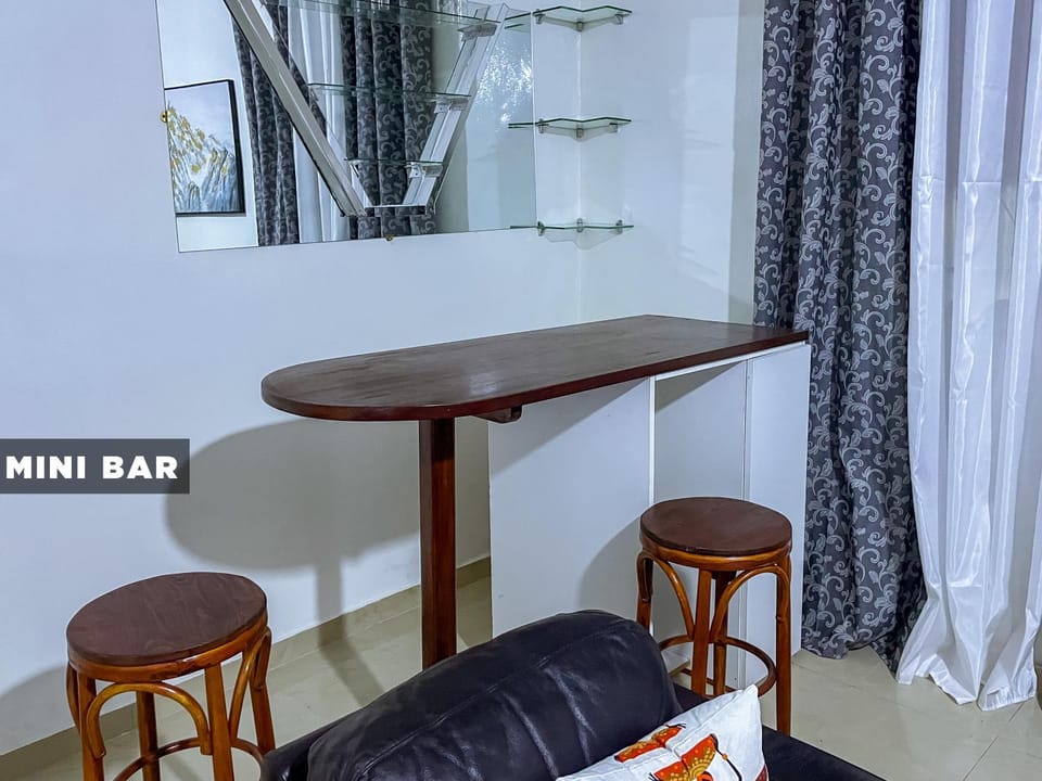 Living room, Dining area, minibar