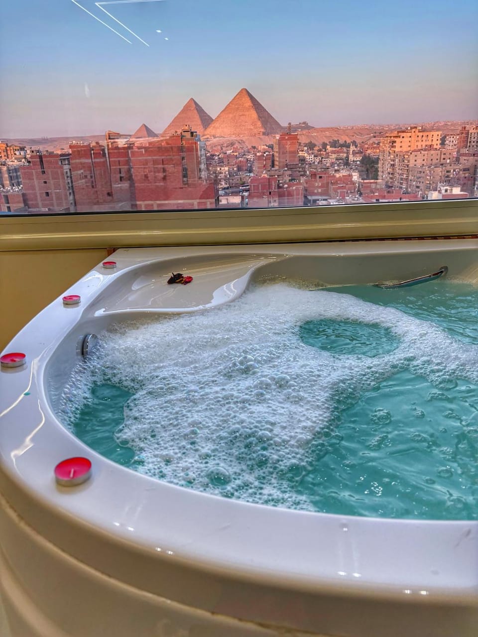 Hot Tub, View (from property/room), Landmark view