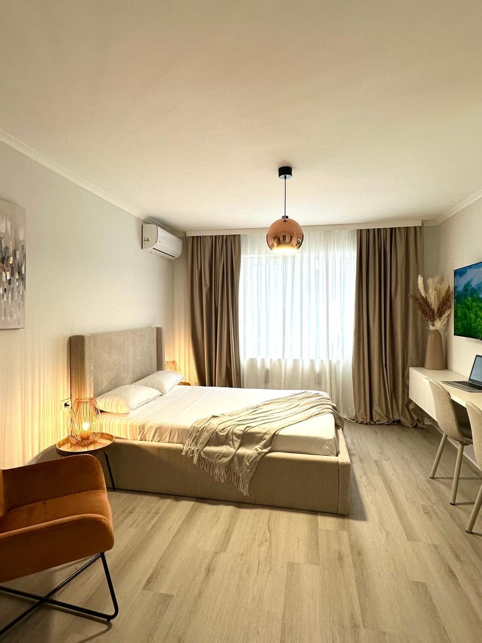 Living room, Seating area, Bedroom