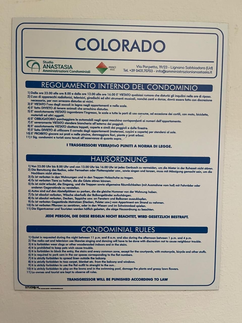 Property logo or sign