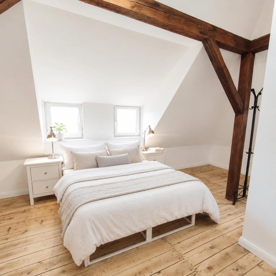Bedroom with free parking Vacation rental in Leipzig