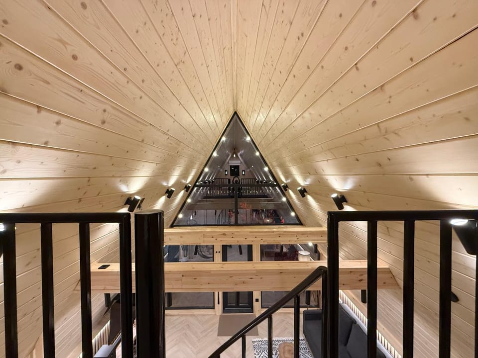 A-Frame LUX Chalet in Kazakhstan
