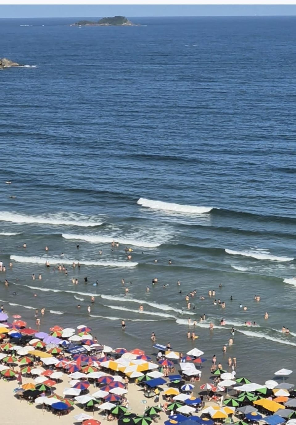 Apto Frente ao Mar, Pitangueiras Guarujá Apartment in State of São Paulo