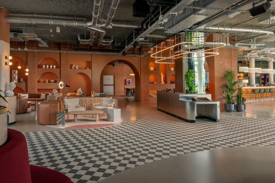 Lobby or reception, Decorative detail