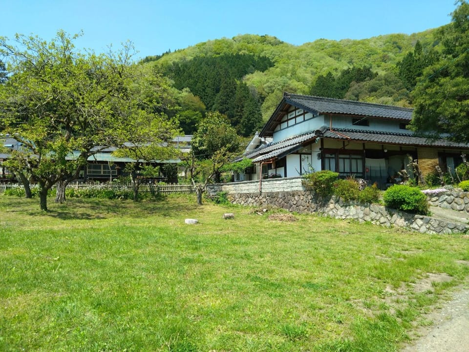 Property building, Spring, Natural landscape, Mountain view