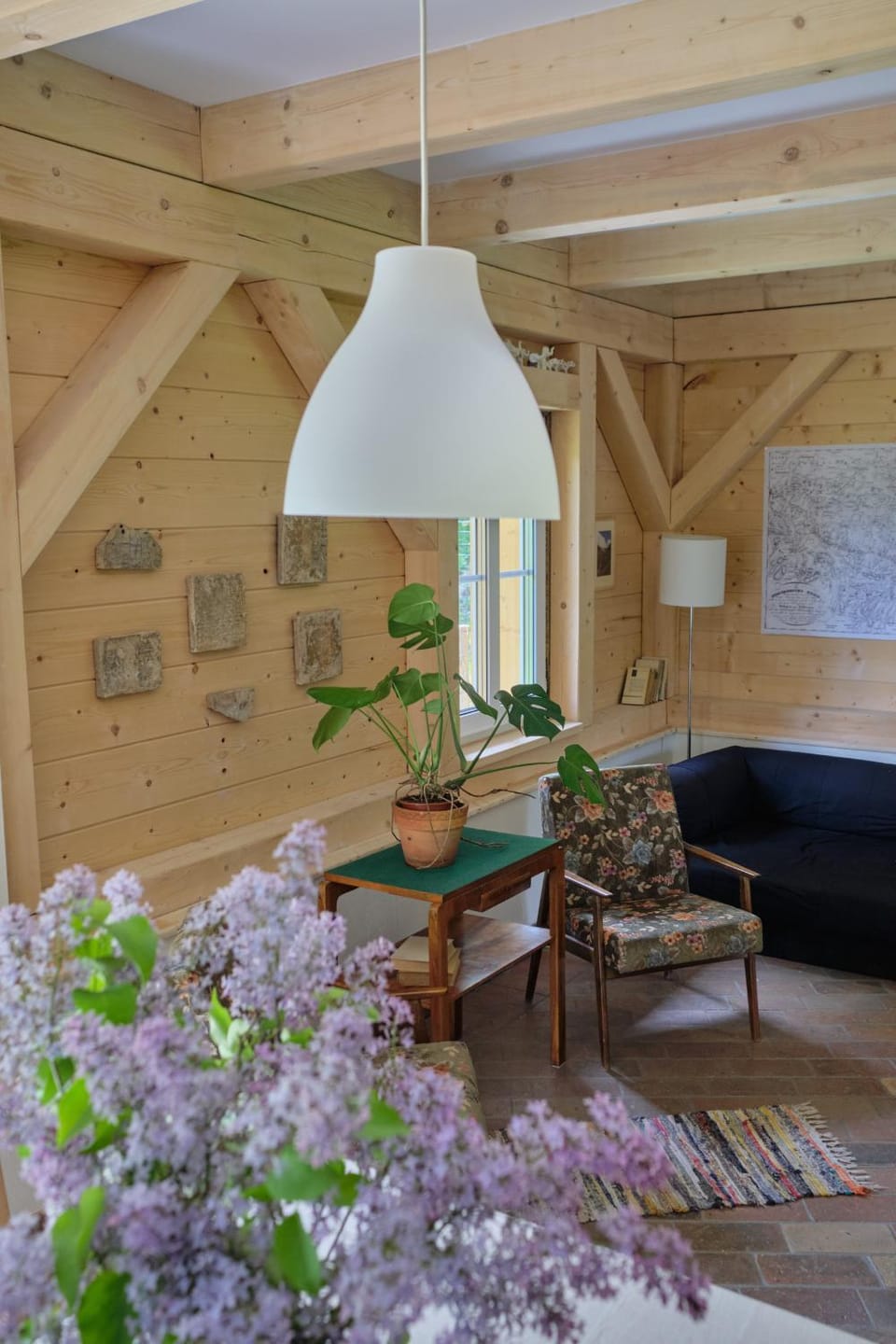 Balcony/Terrace, Living room, Seating area, Garden view, Mountain view