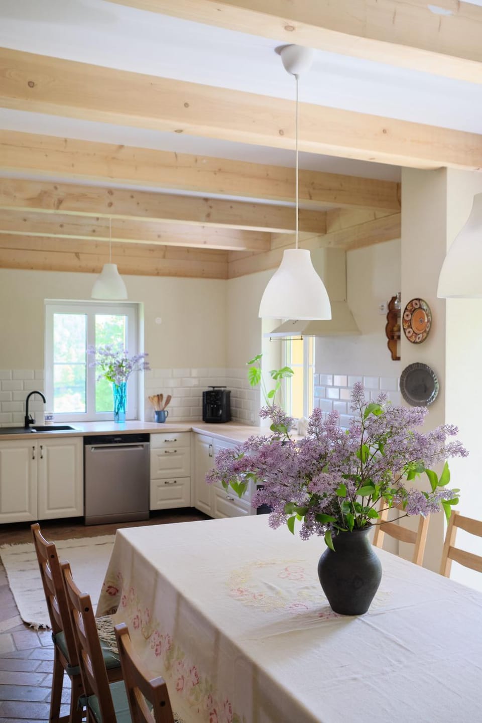 Kitchen or kitchenette, Dining area, Garden view, Mountain view, dishwasher, pet friendly, stove