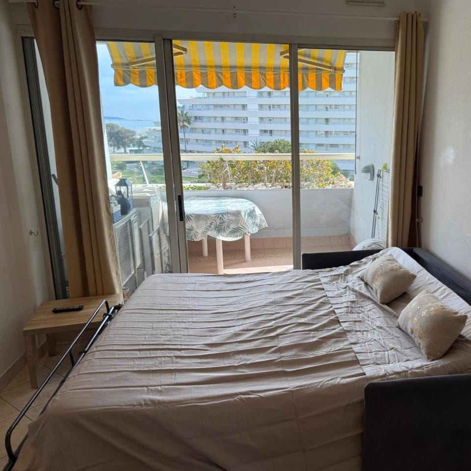Appartement Vue sur la mer à 5 minutes des plages Apartment in Villeneuve-Loubet