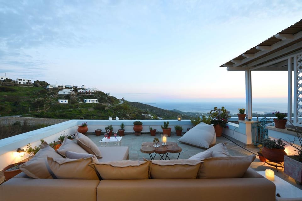 Tinos Grand Villa 6BR 15ppl Infinite Views Villa in Decentralized Administration of the Aegean