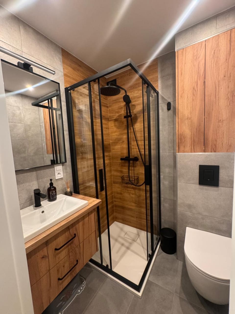 Shower, Toilet, Bathroom, towels