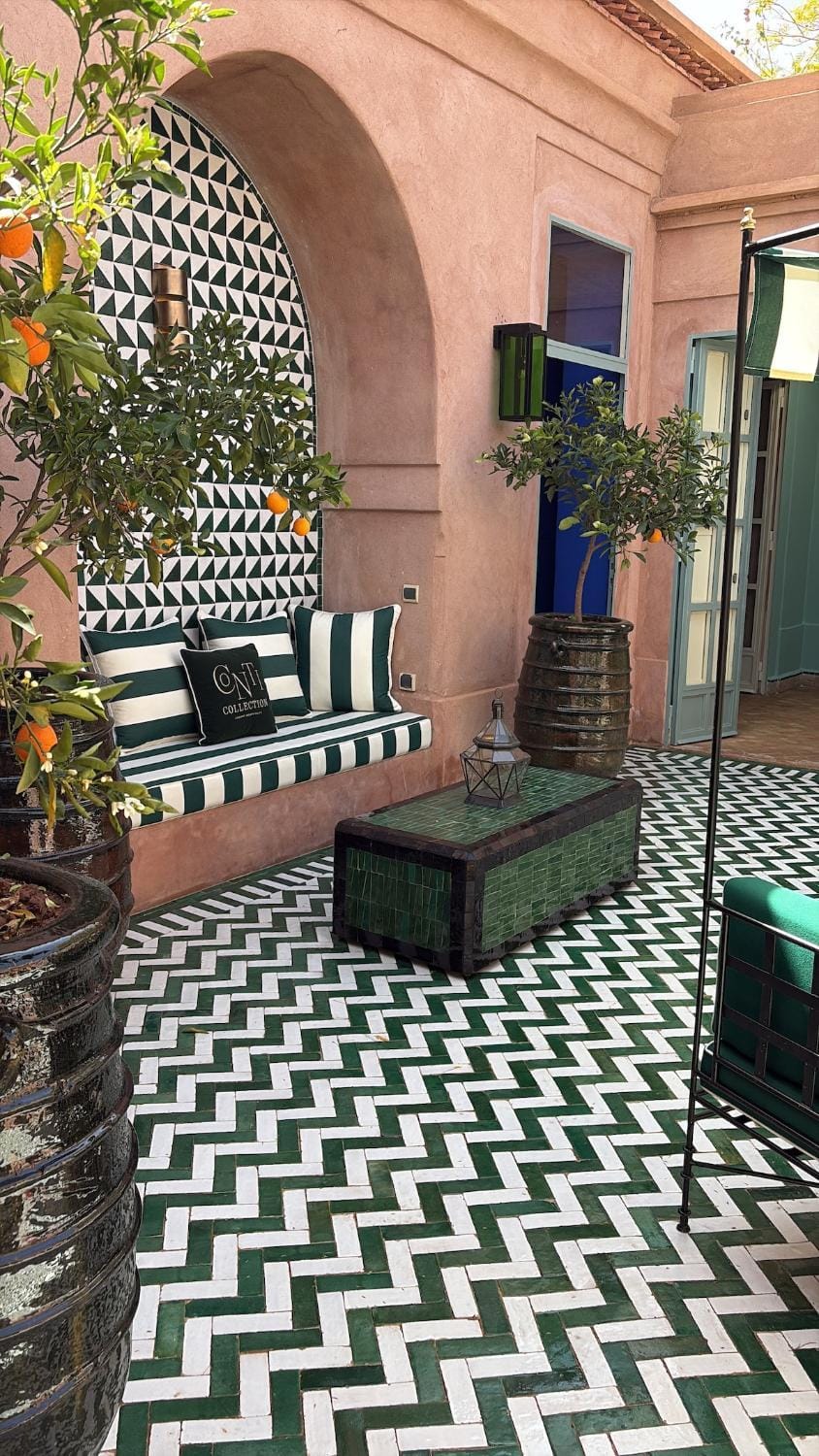 Patio, Inner courtyard view