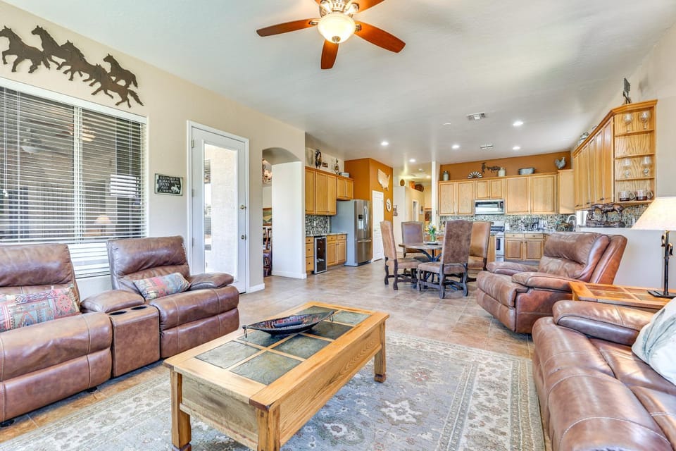 3 Mi to Usery Mtn Regional Park: Poolside Paradise House in Mesa
