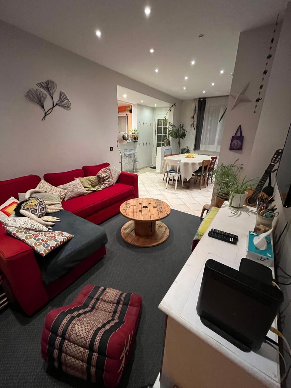 Property building, Living room