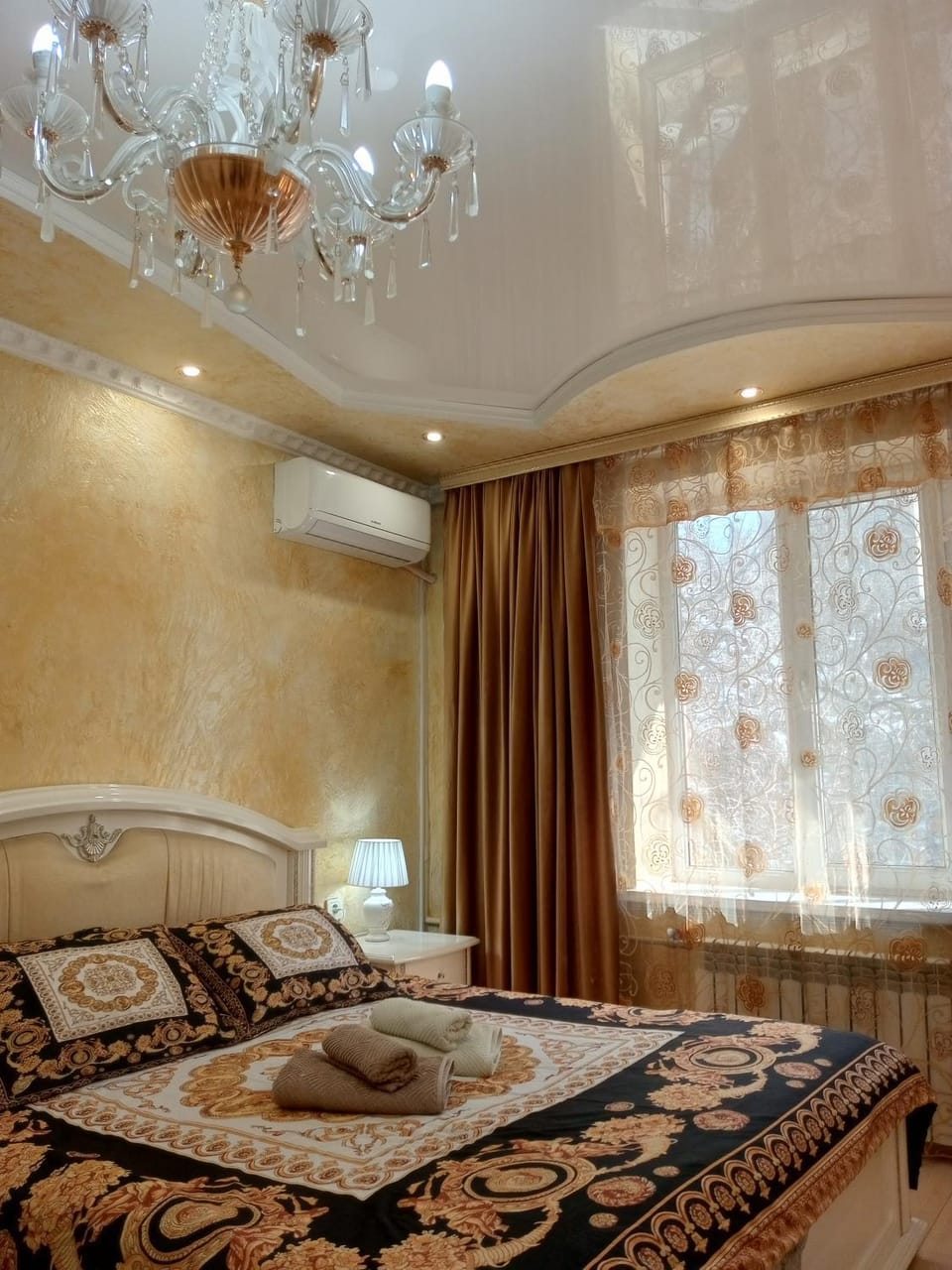 3 Rooms of the Sun with 3 bedrooms Apartment in Almaty
