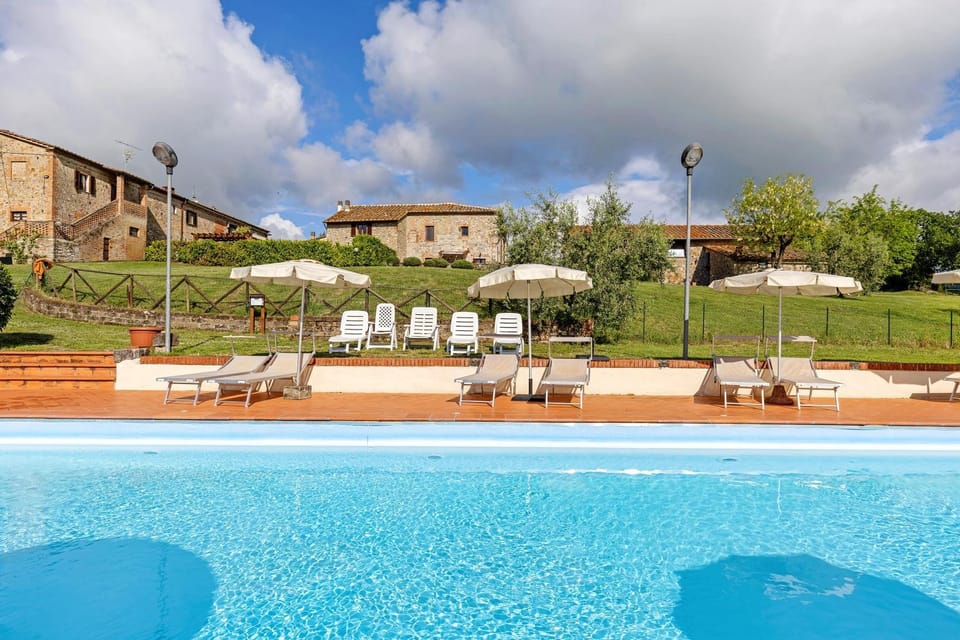 Property building, Living room, Swimming pool
