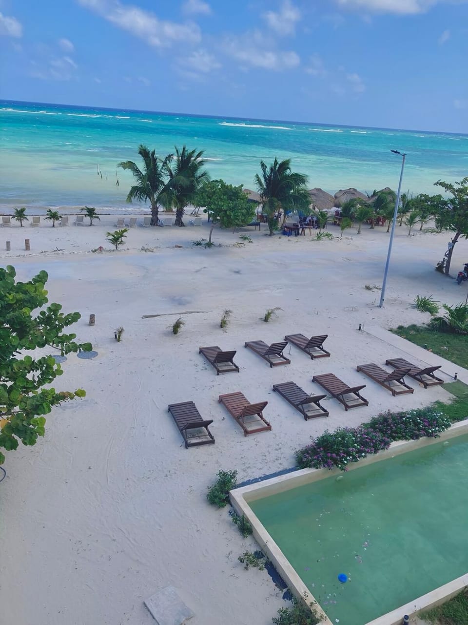 Day, Beach, Pool view, Sea view, Swimming pool, sunbed