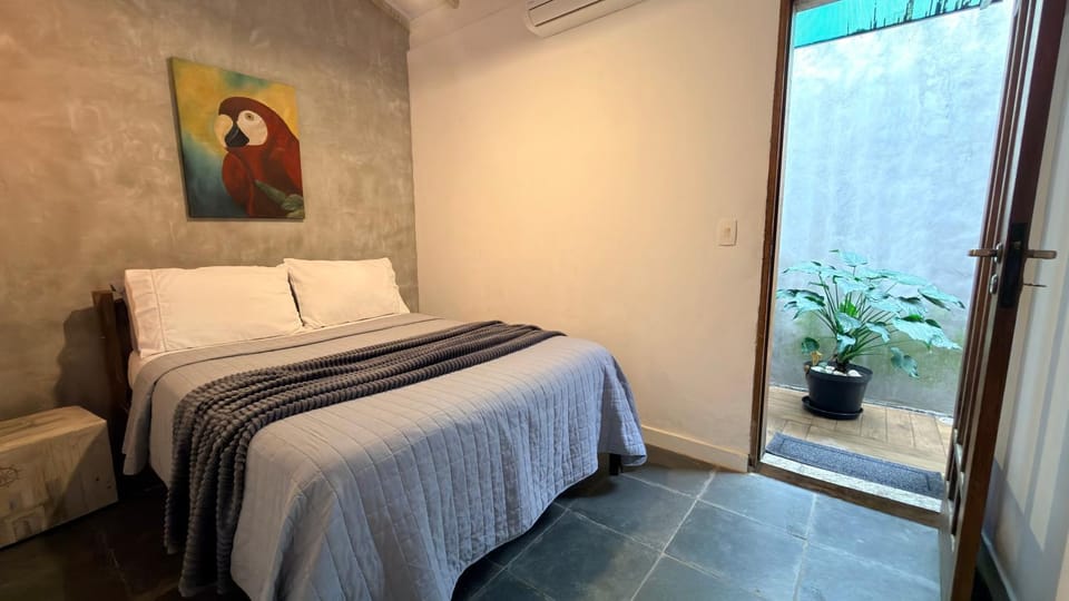 Apartamento completo com ar condicionado e próximo do Perequê Apartment in Ilhabela