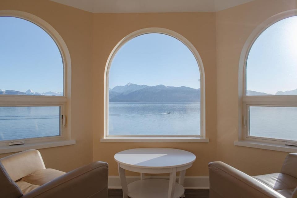 Seating area, Sea view