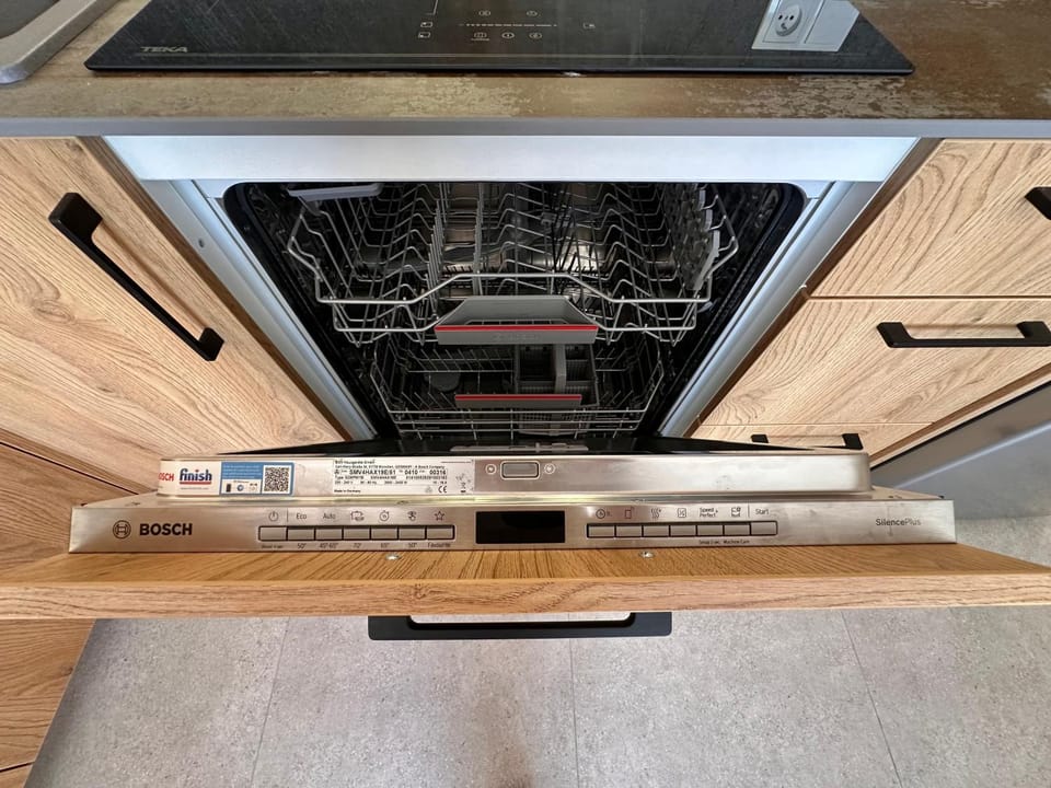 dishwasher, stove