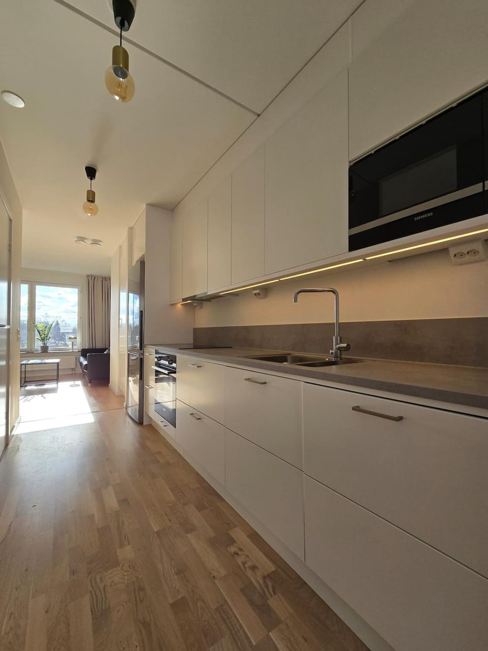 dishwasher, microwave, oven, stove, kitchen