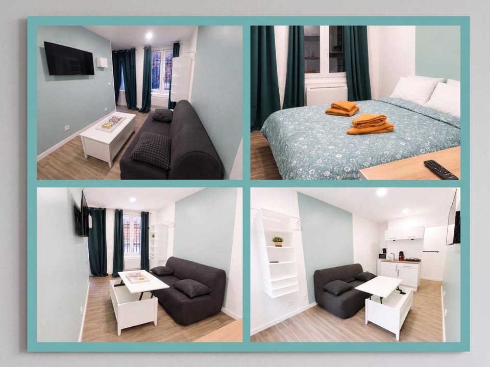 Petit cocon moderne Cuisine équipée TV WIFI Apartment in Hauts-de-France