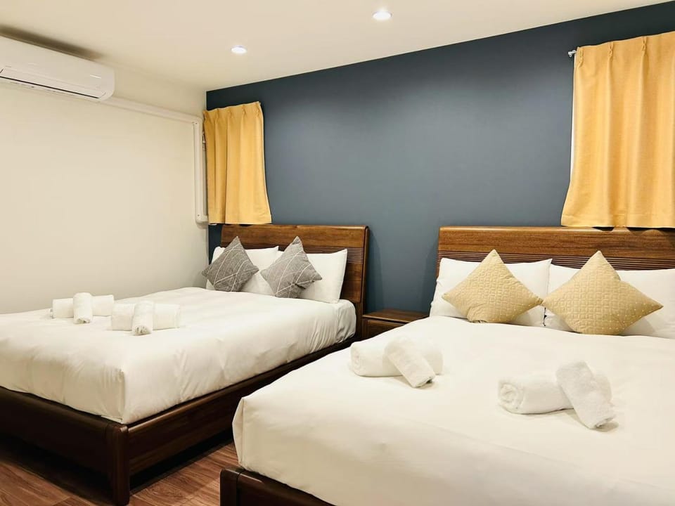 Bedroom, air conditioner
