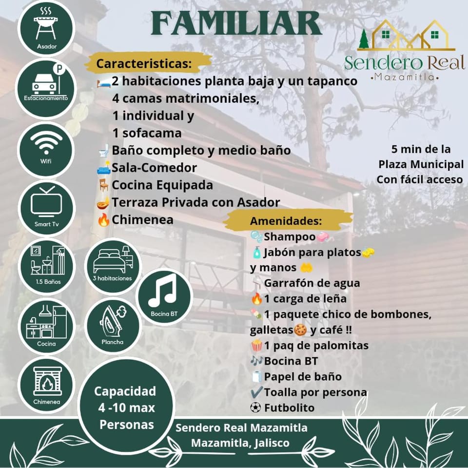 SENDERO REAL Mazamitla 4 Chalet in Mazamitla