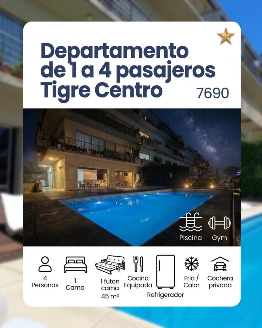 Rental Tigre Apartment in Tigre