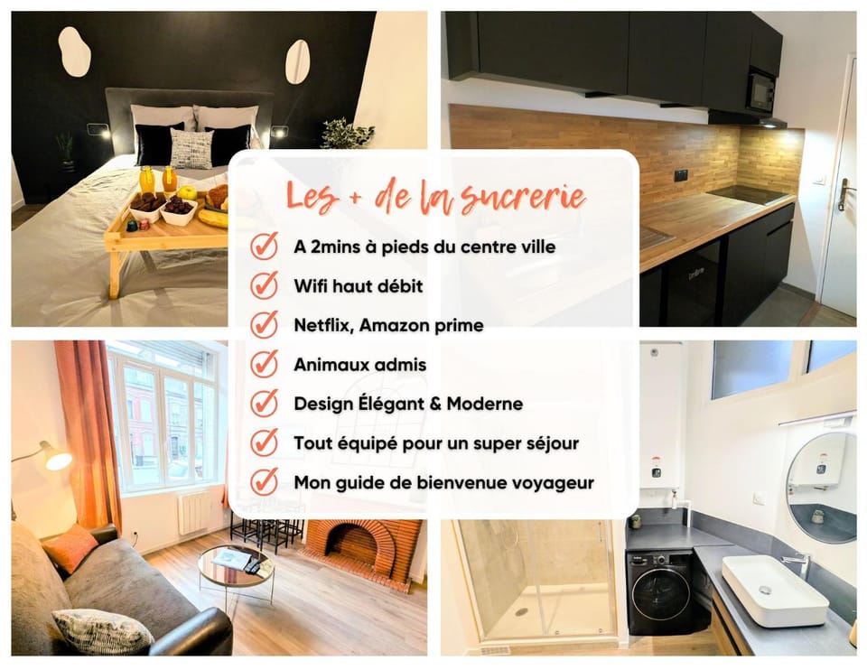 La Sucrerie - Charme Industriel RDC Apartment in Hauts-de-France