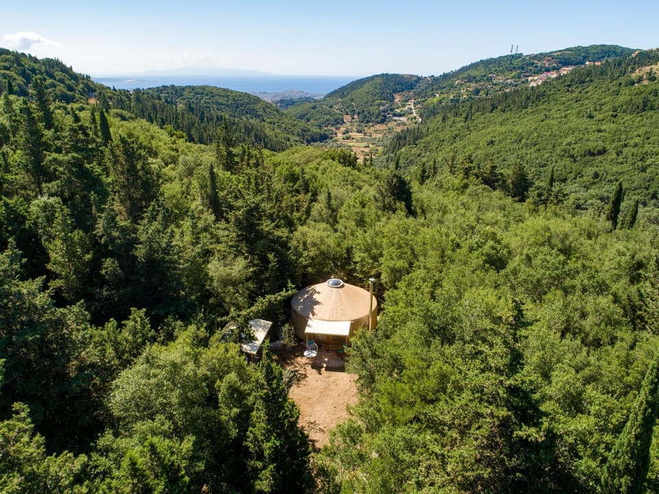 Forest Yurt Luxury tent in Cephalonia