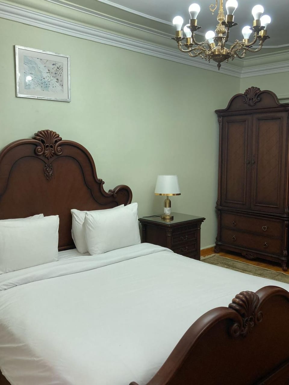 Bed, Photo of the whole room, Bedroom, wardrobe