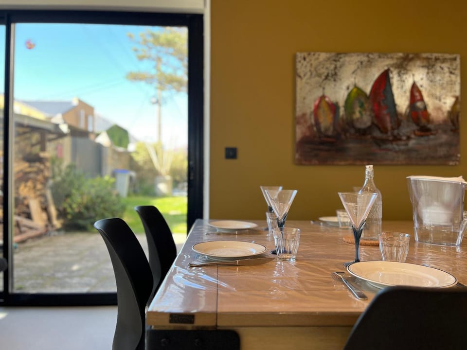 Les Tamaris - Grande Maison de Plage - Jacuzzi House in Jullouville