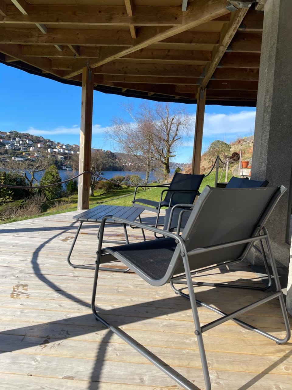 Patio, Spring, Day, Natural landscape, View (from property/room), Balcony/Terrace