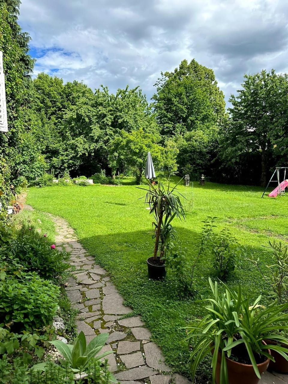Day, Garden, Garden view