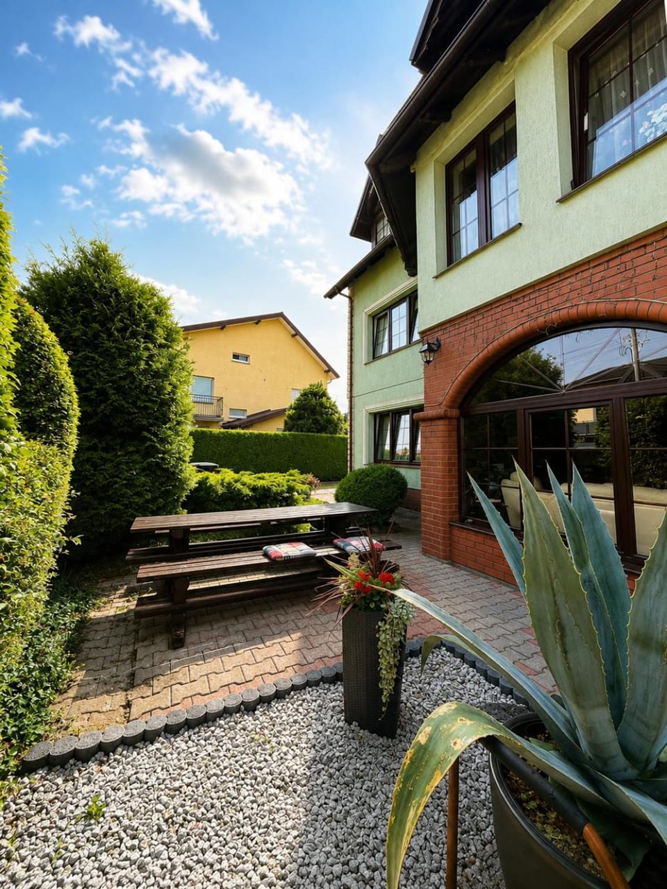 Property building, Garden