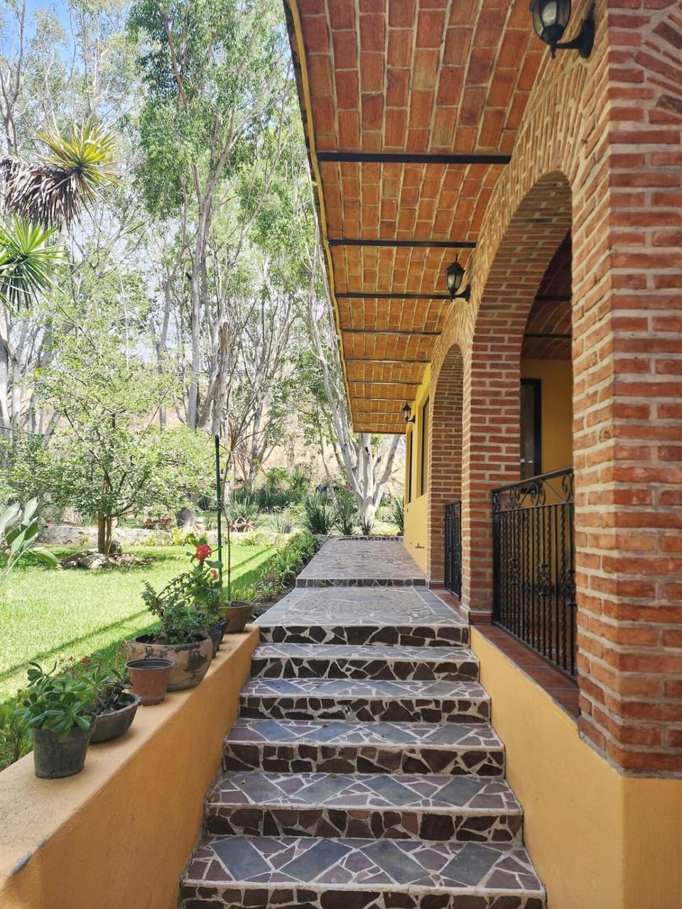 Property building, Garden, Garden view