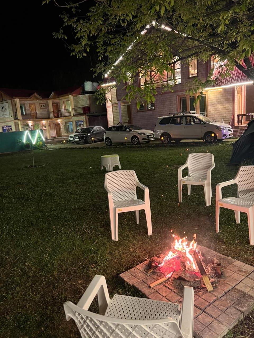 Night, Garden
