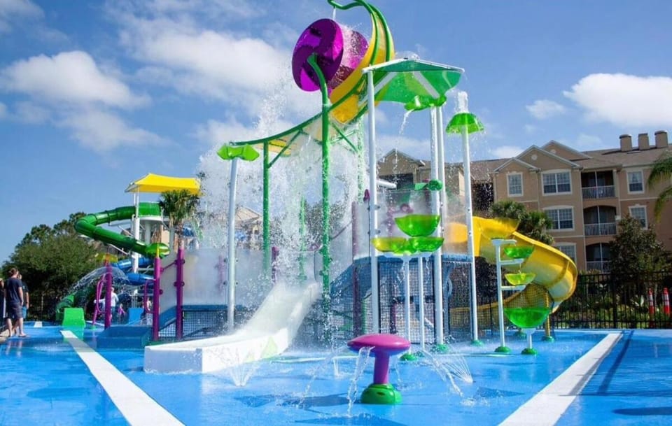 Children play ground, Aqua park, Swimming pool