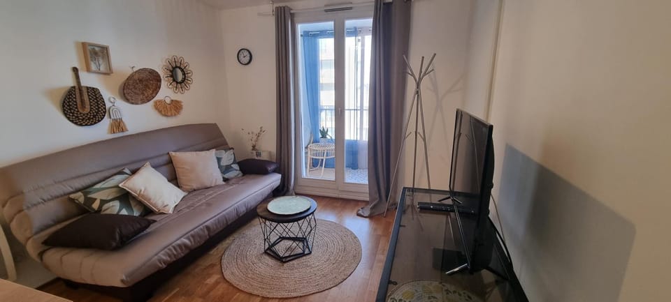 Front de mer, WIFI, très joli et moderne appt 1 chambre, 4 couchages, Palm Beach Apartment in Le Barcarès